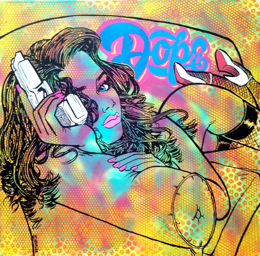 sexy girl woman fetish gin dope