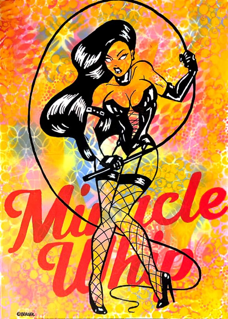 Girl woman sexy leather fetish whip