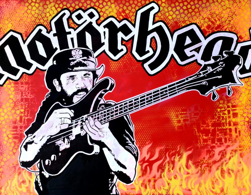 Lemmy Motörhead Rocker Rock´n´Roll Bass